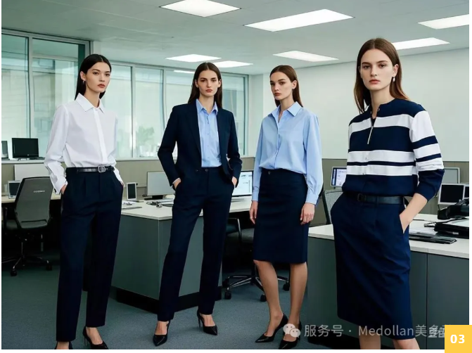 专业与个性并存的职场风采
